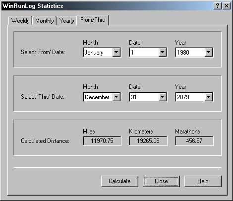 WinRunLog FromThru
